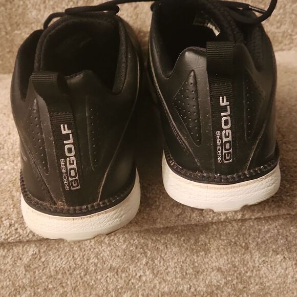 Skechers Performance Go Golf Elite Spikeless Black Shoes Men's Size 11 - Picture 6 of 10